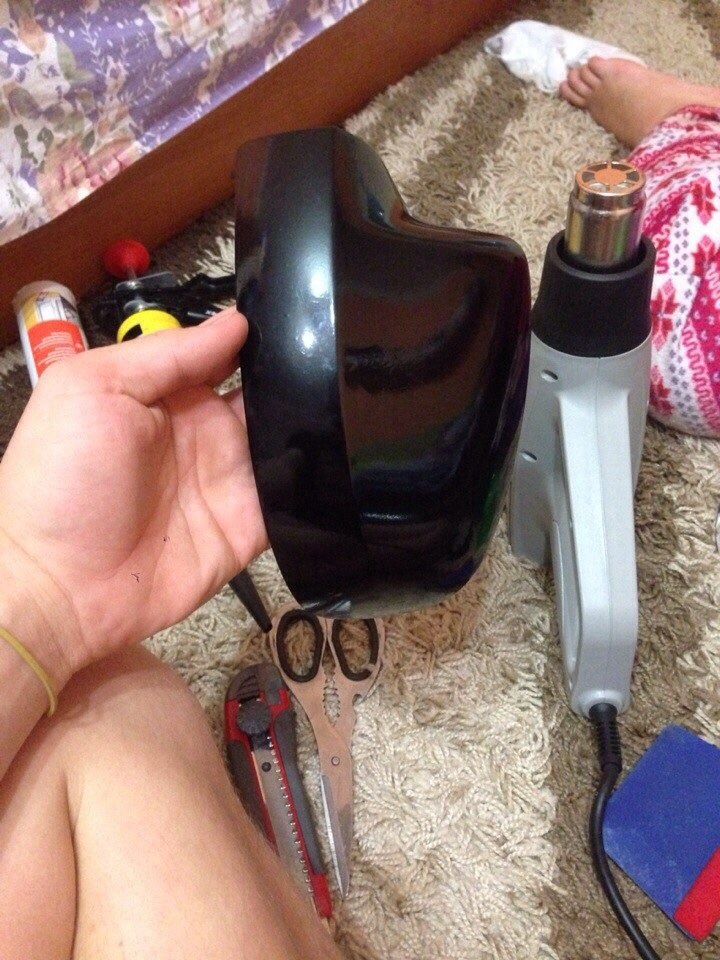 Затягуємо кришки дзеркал Duster limited edition у чорний глянець 3