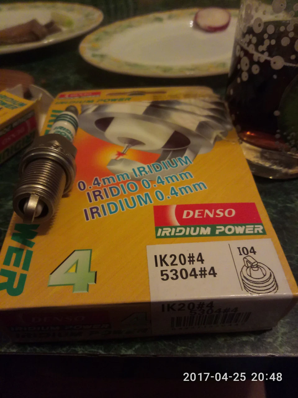 Заміна свічок на Denso Iridium Power