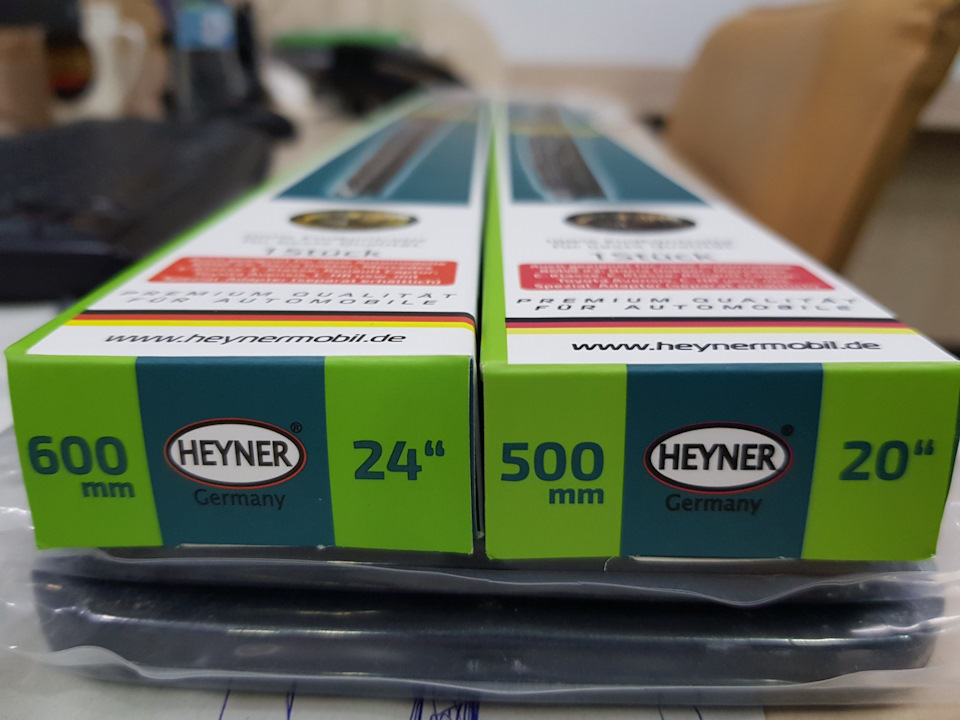Двірники. Перехід з VAL 5.1 на TLB Heyner 4
