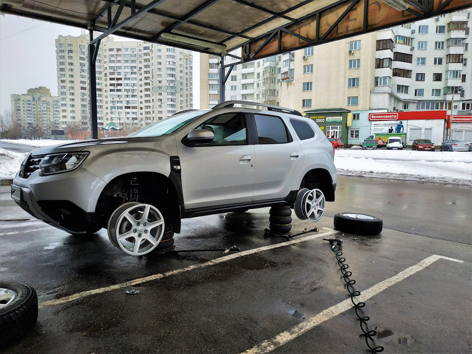 прикладка R17 на DUSTER 3