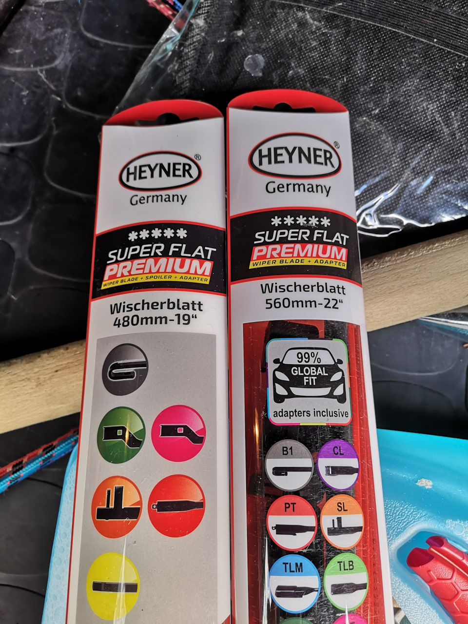 Заміна штатних двірників на Heyner Super Flat Premium 2