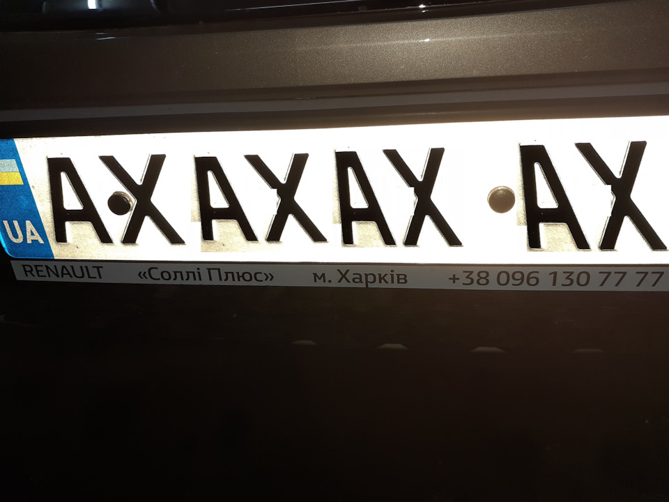 Болти з AliExpress та гумки під рамки номерів Renault Duster (2G) 4