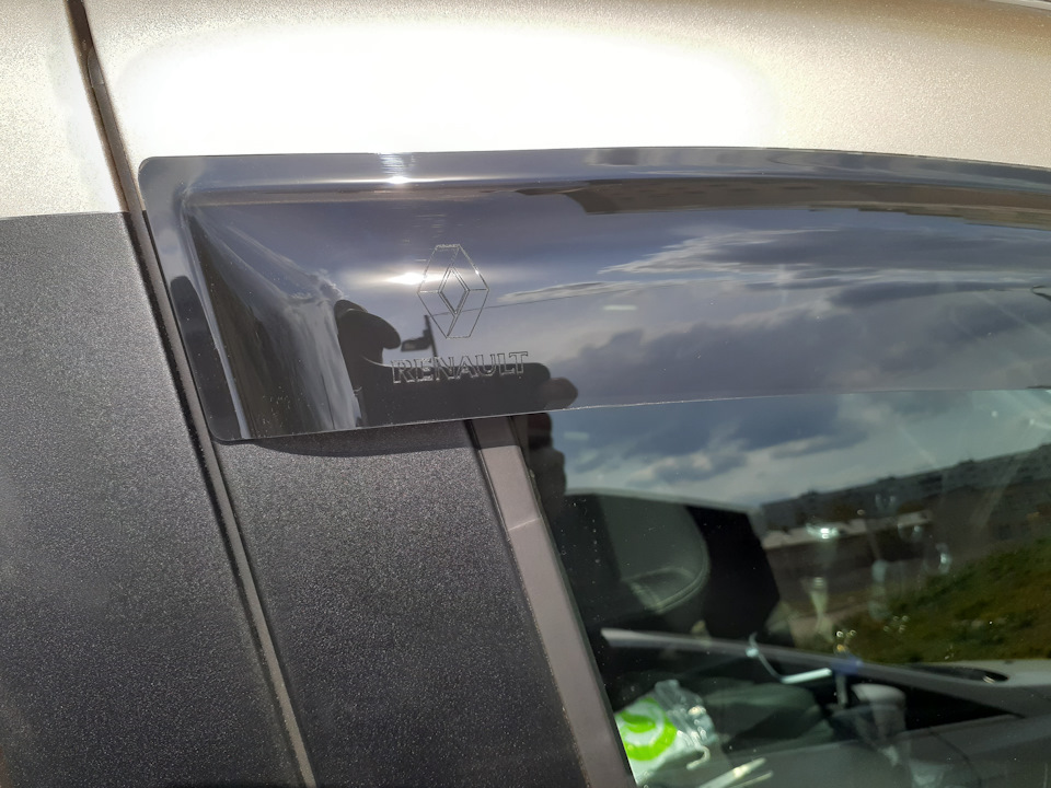 Дефлектори вікон накладні для Renault Duster 2G (7711813874) 5