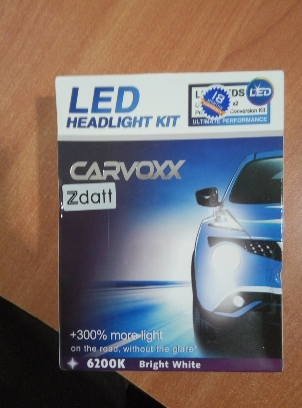 Установка LED ламп H7 4