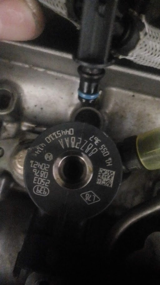 Заміна форсунки 0445110414 BOSCH 1.6 DCI 5