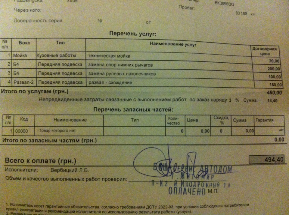 Стук підвіски 1