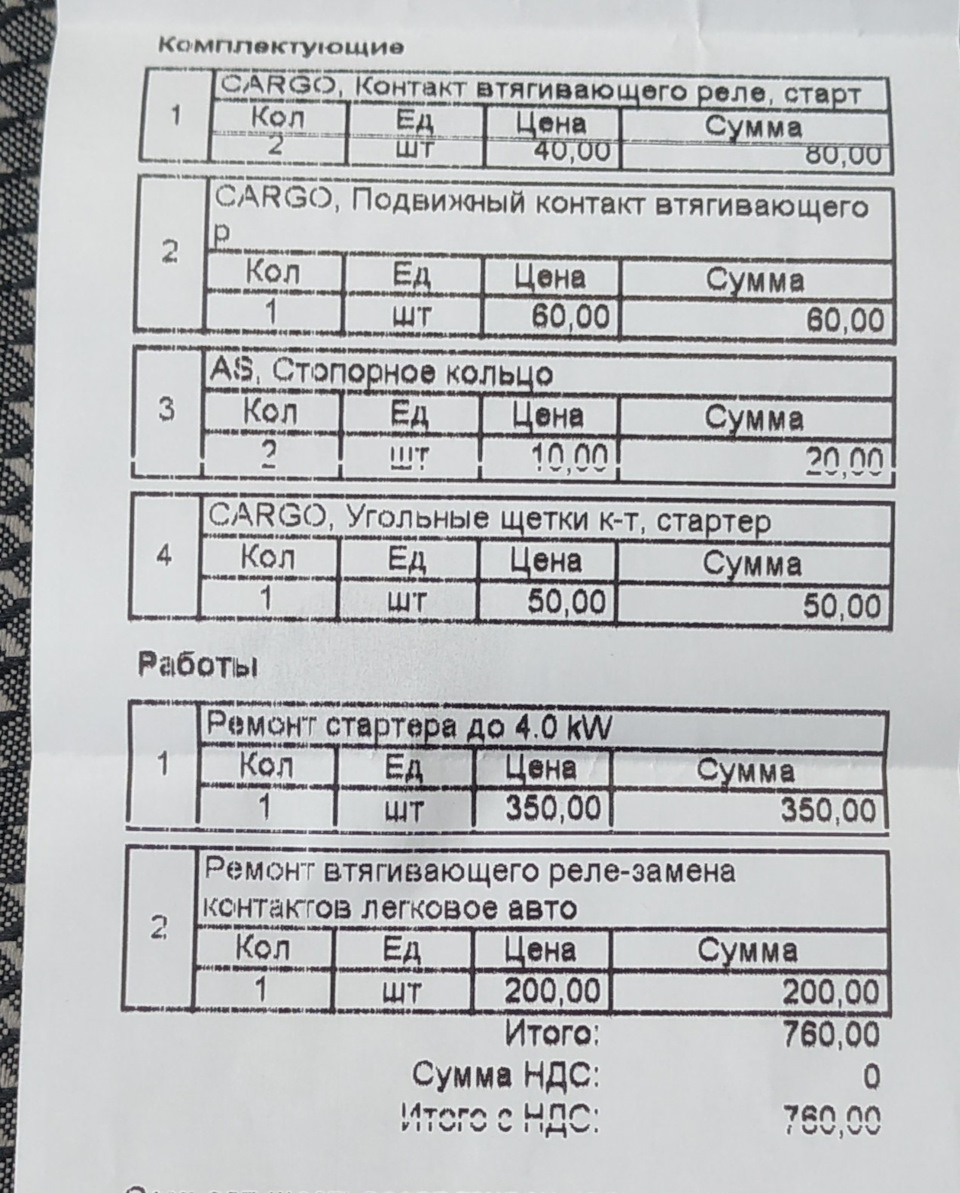 Стартер - практично завжди несподівано! 2