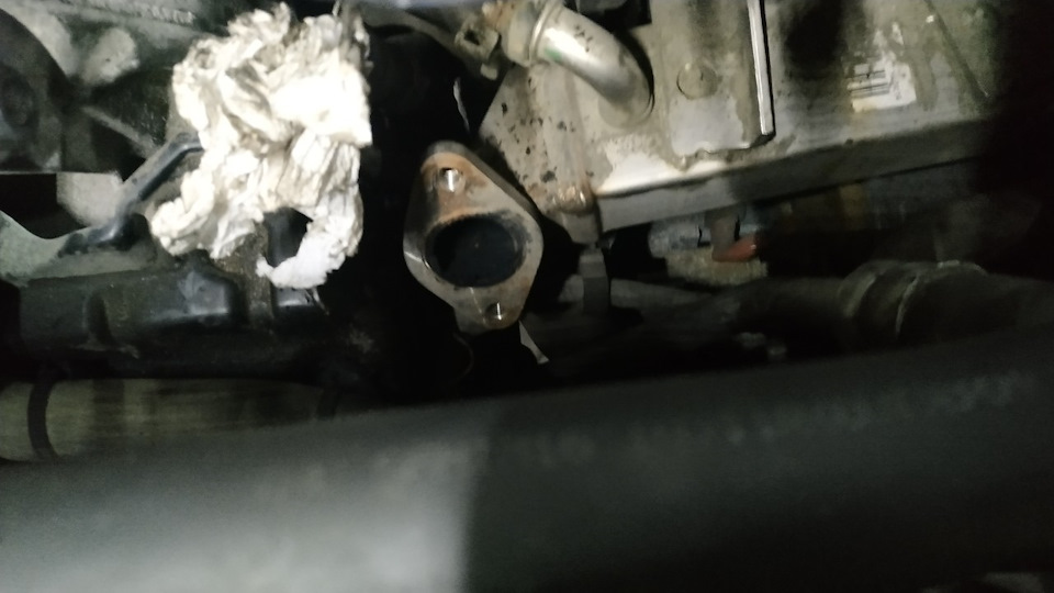 Чистка EGR 2.0 dci M9R 4