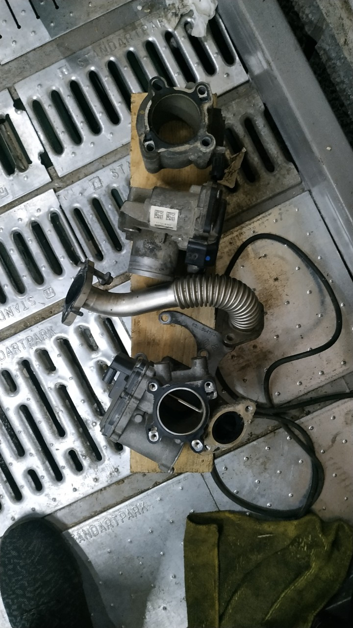 Чистка EGR 2.0 dci M9R 5