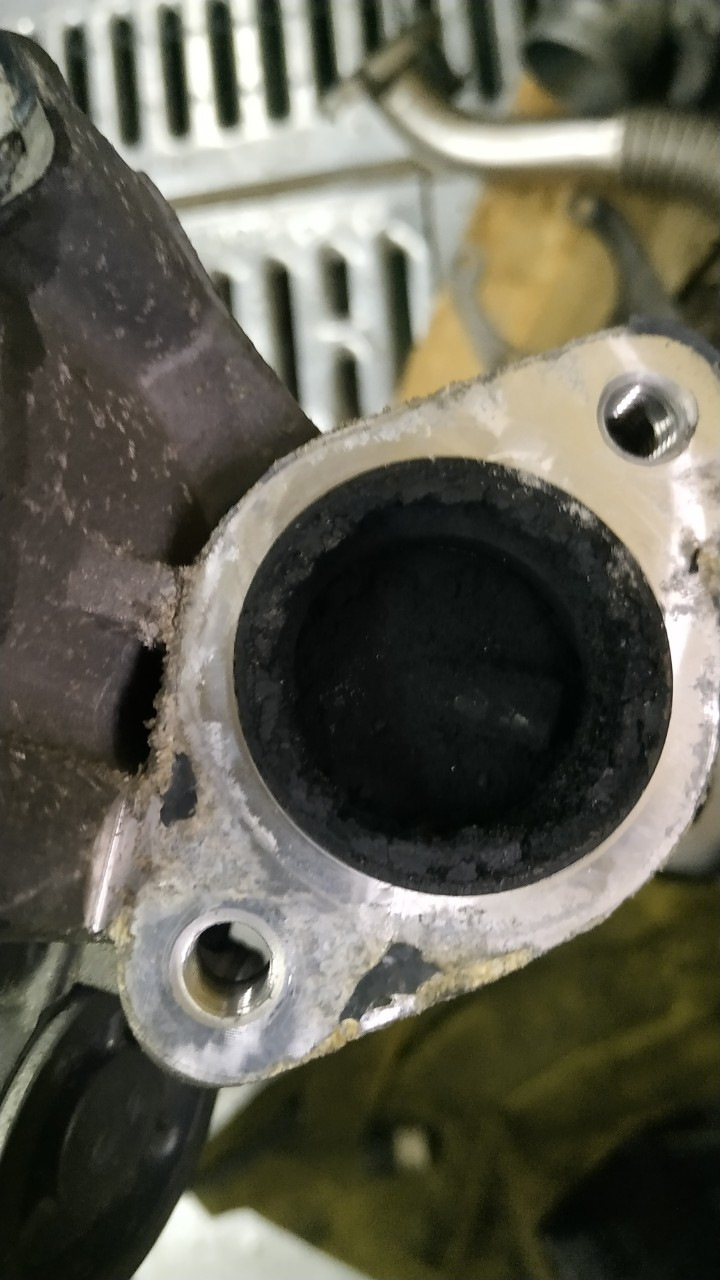Чистка EGR 2.0 dci M9R 1