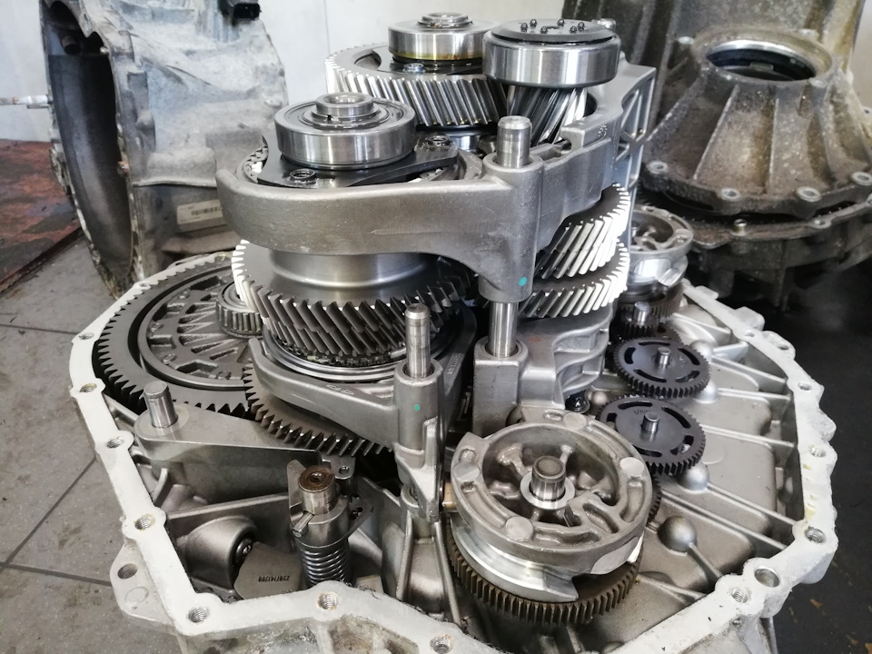Ремонт коробки Edc DC4 1