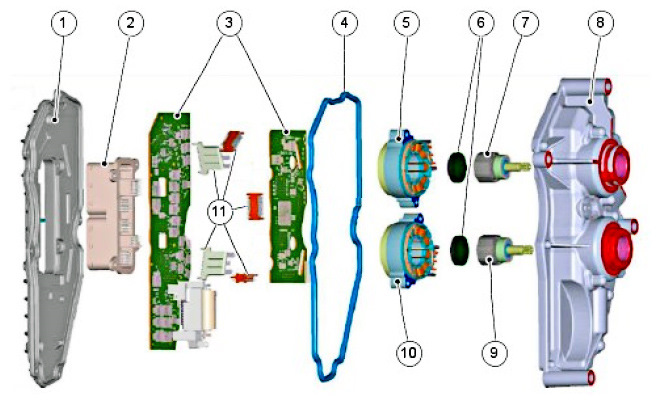 Ремонт коробки Edc DC4 3