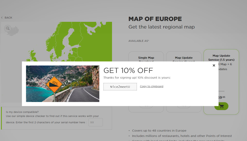 10% знижка в британському TomTom за промокодом Nice2meetU 1