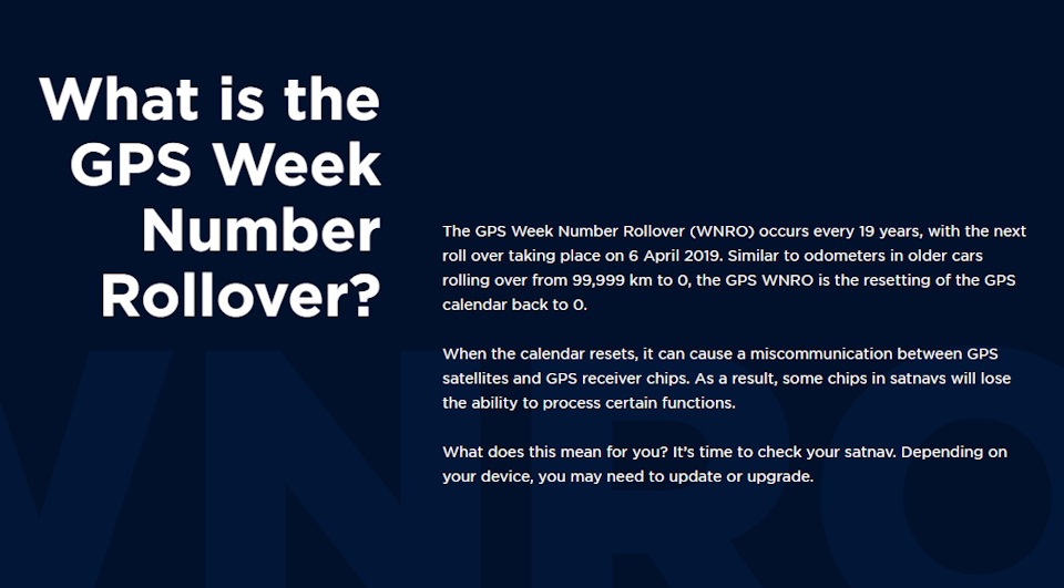 GPS Week Number Rollover 2