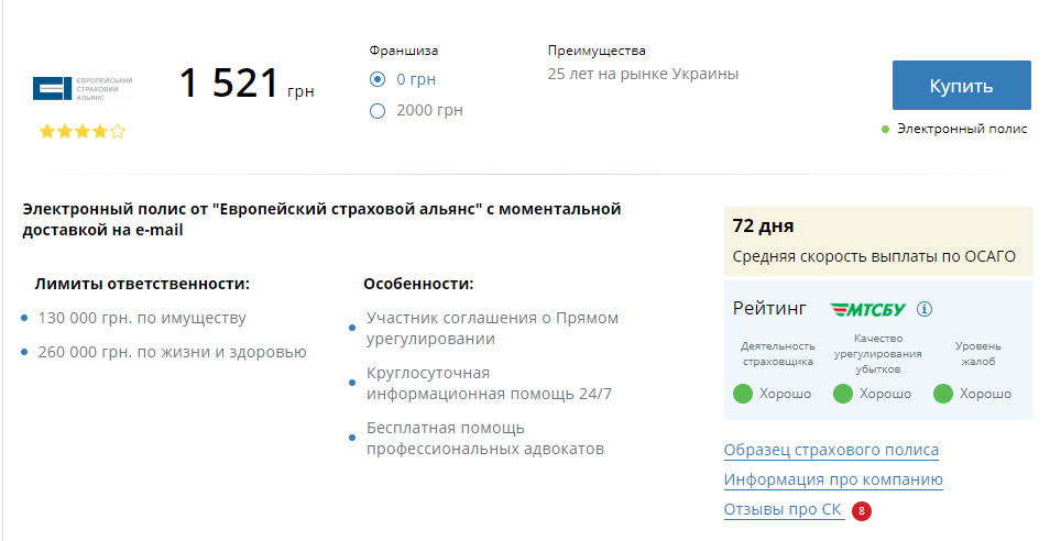 Як правильно застрахувати в Україні машину з ОСАЦВ 4