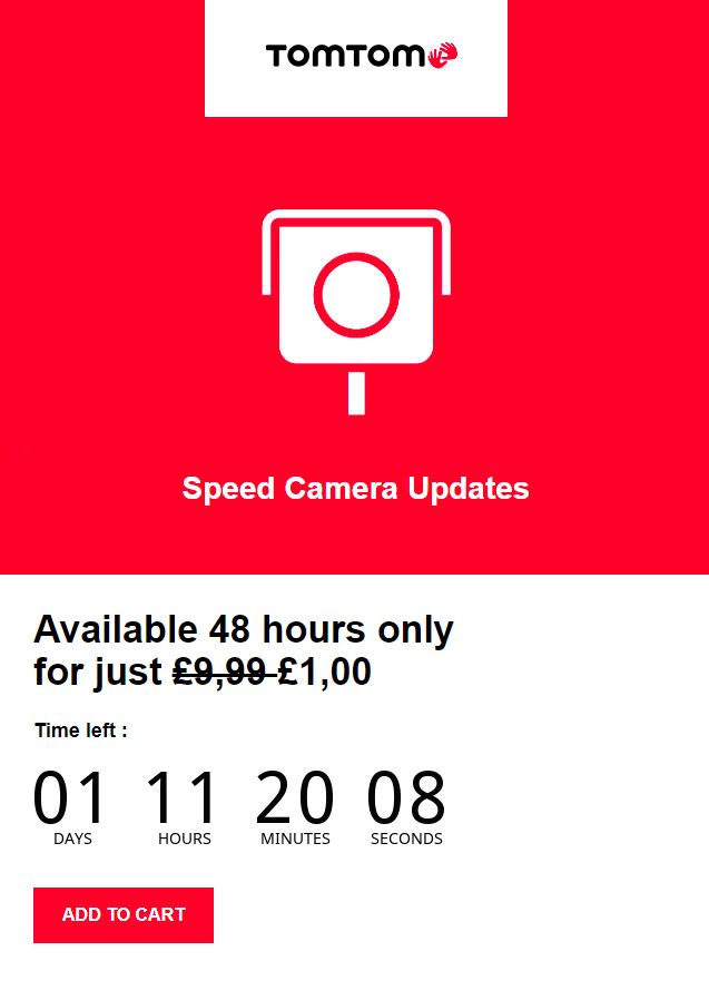 Знижка на Speedcams - за 1 £ всього 48 годин! 1