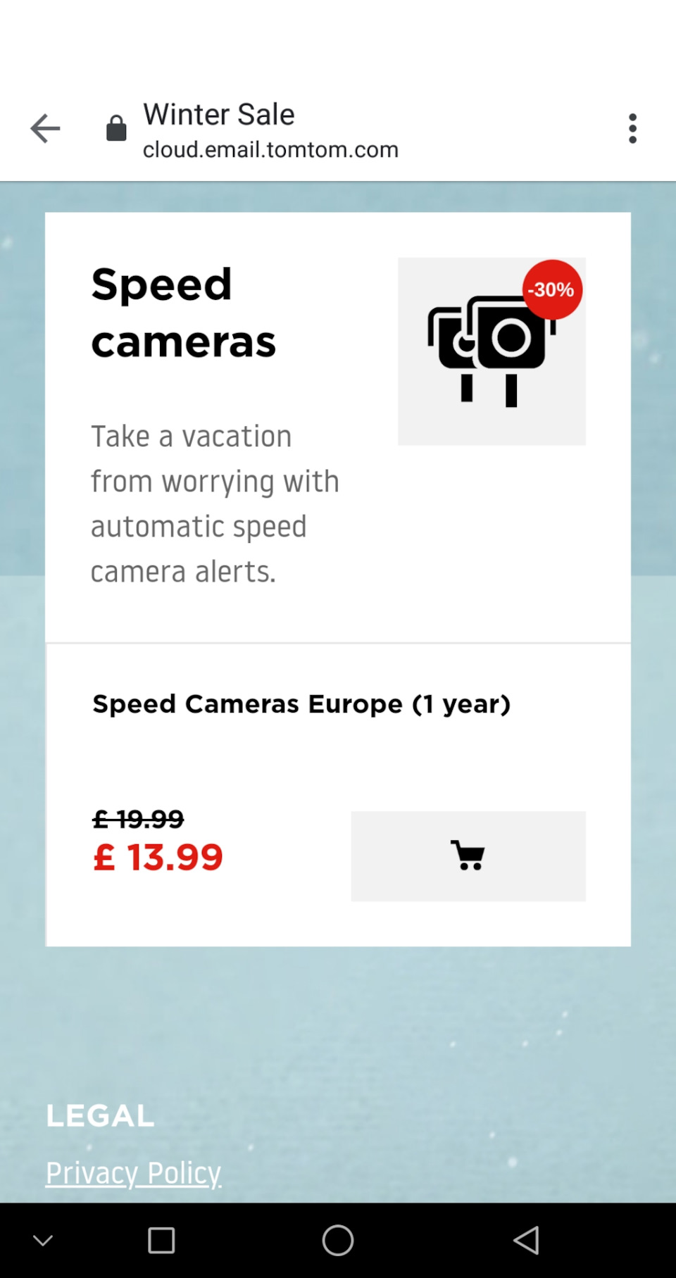Хороша знижка на TomTom за кодом WINTER20 5