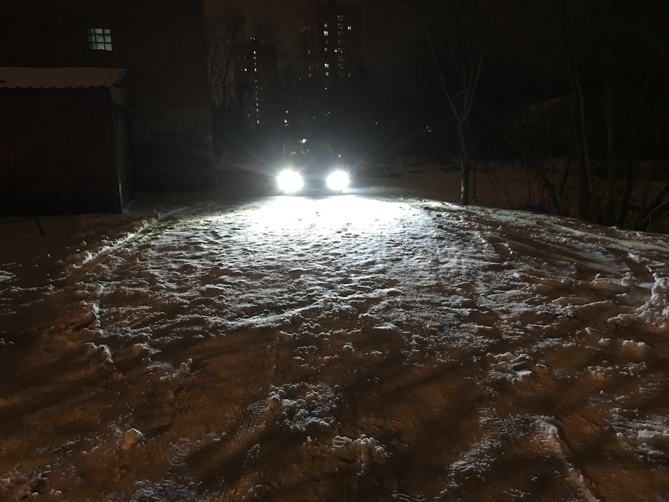 Дворежимні LED ПТФ. Renault Scenic 3 5