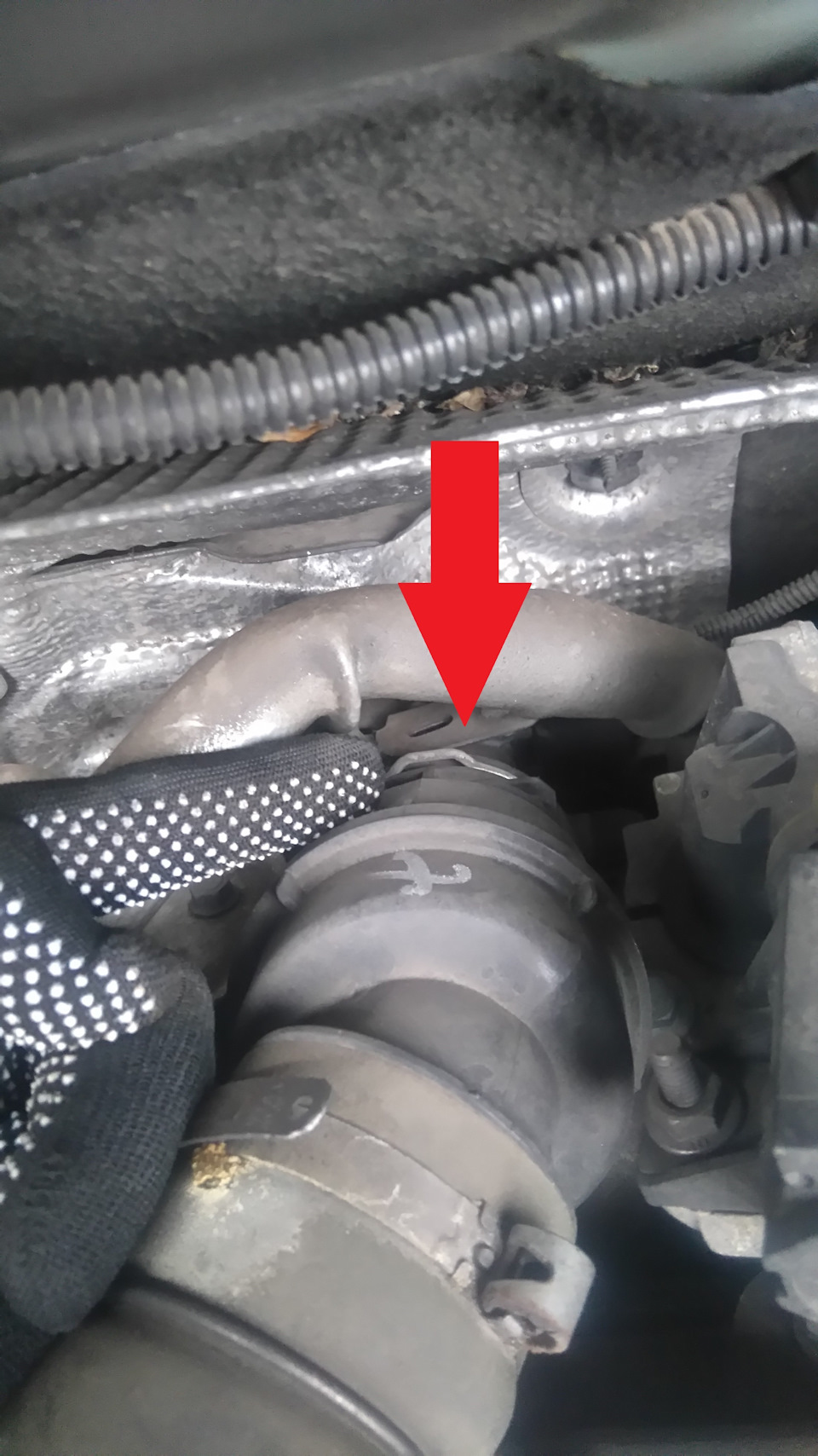 Чистка клапана EGR на моторі К9К 636 3