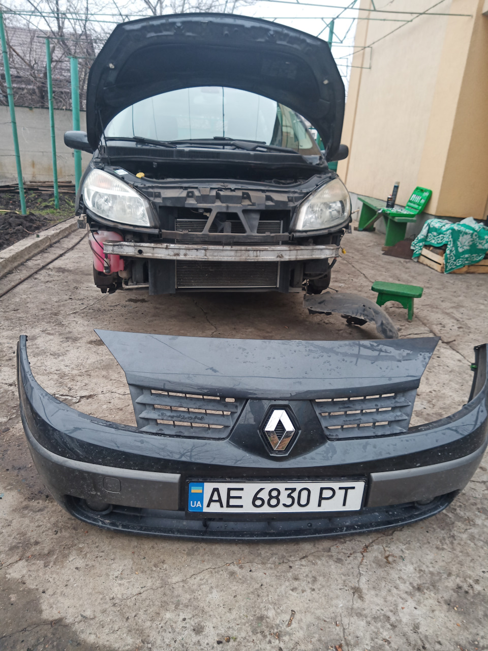 Зміна антифризу, а також сітка в бампер. 3