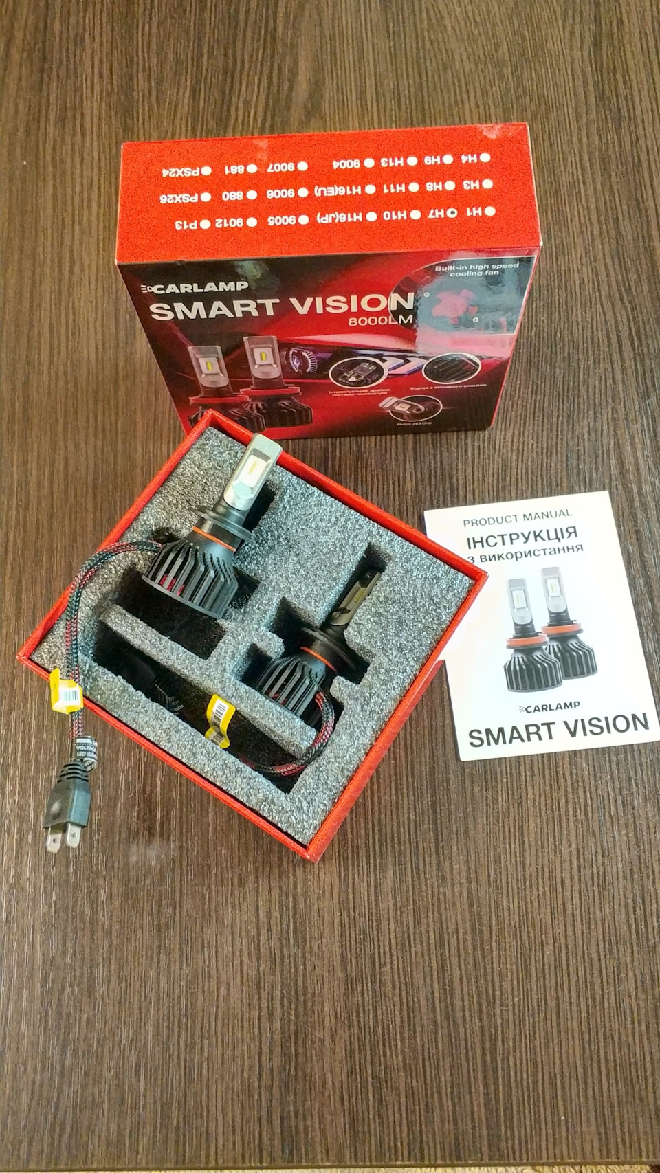 Купив LED лампи #CARLAMPSMARTVISION. 5