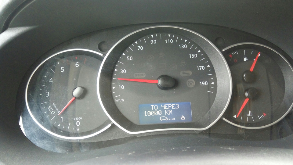 Dashboard-приладова панель російською 2