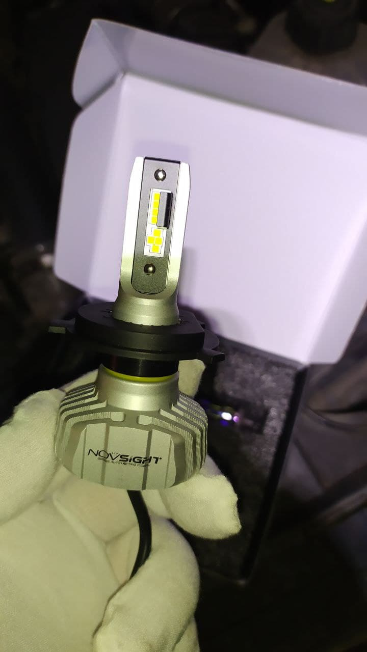 Встановлення LED в головне світло 3