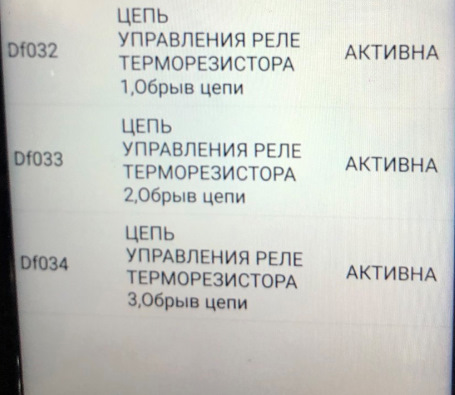 Свічки підігріву антифризу 1