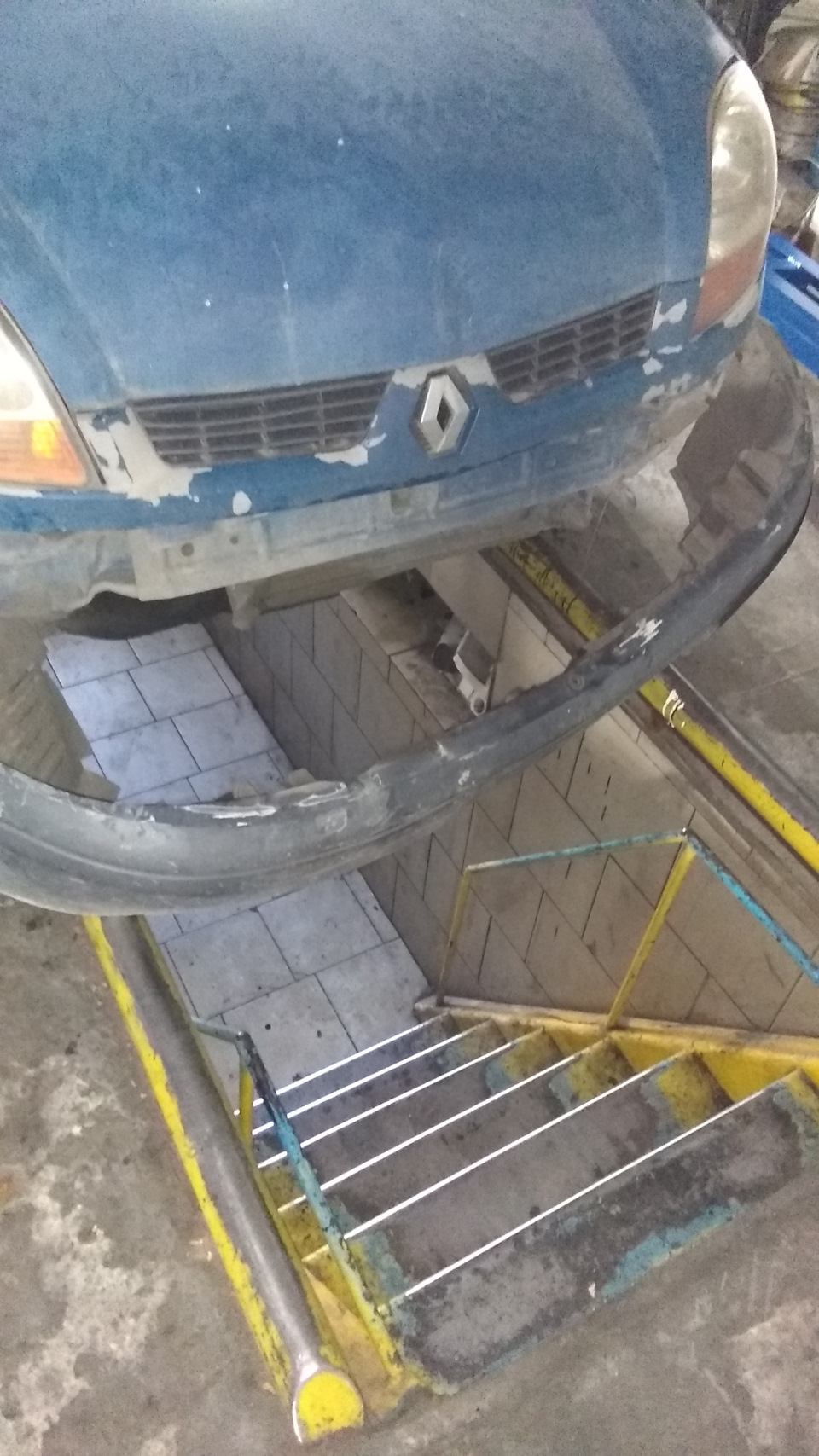 покраска бампера 2