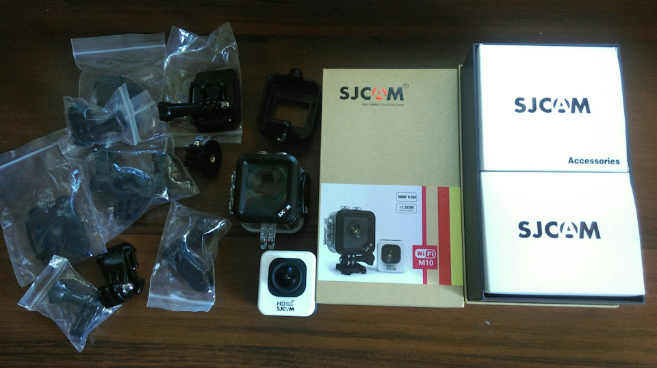 Екшн камера та реєстратор 2в1. SJCAM M10 WIFI 1