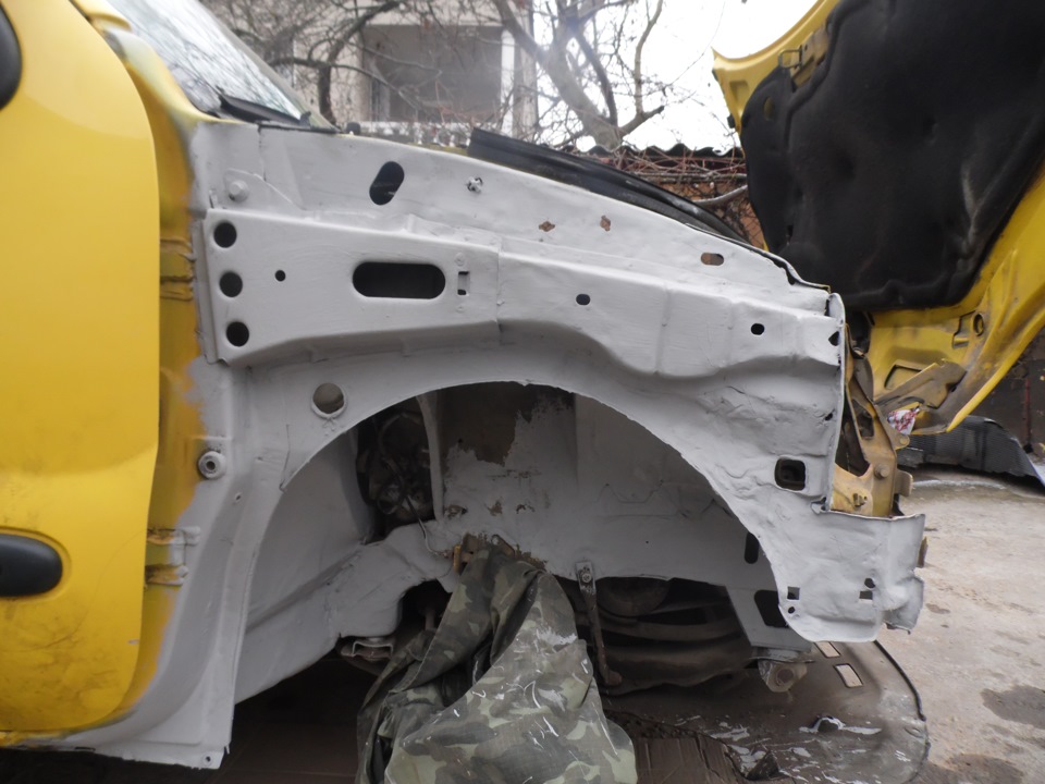 Продовження обробки передніх арок Ч. № 4 1
