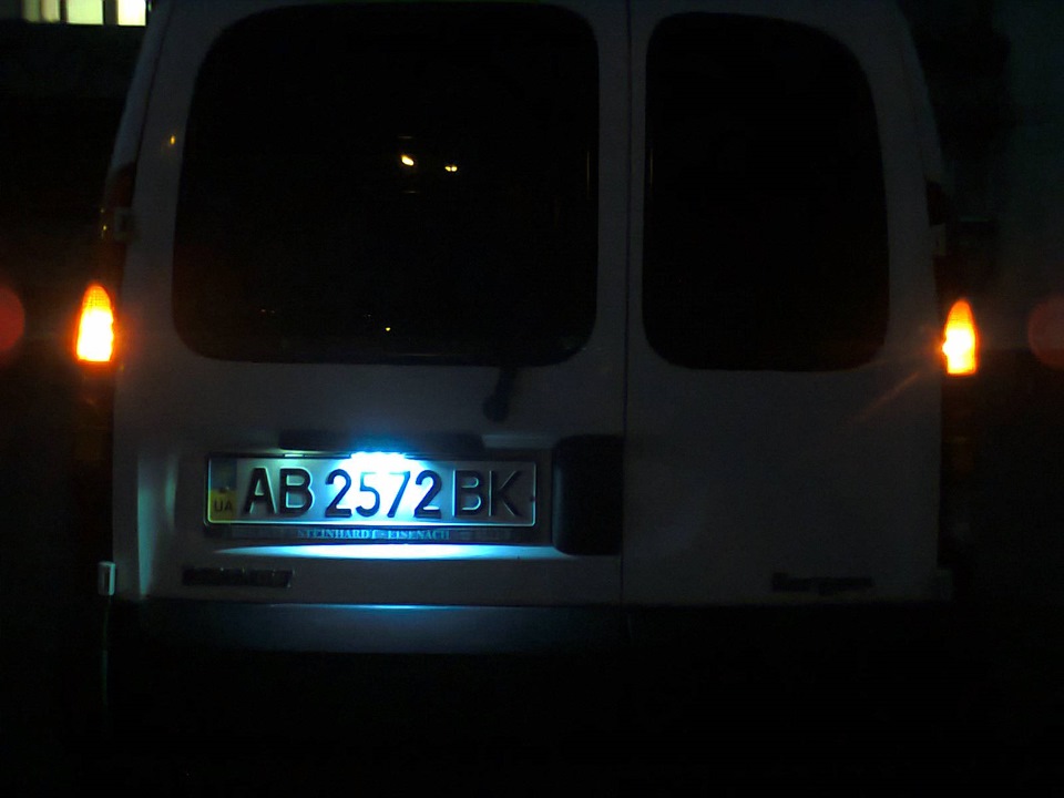Підсвічування номера 1
