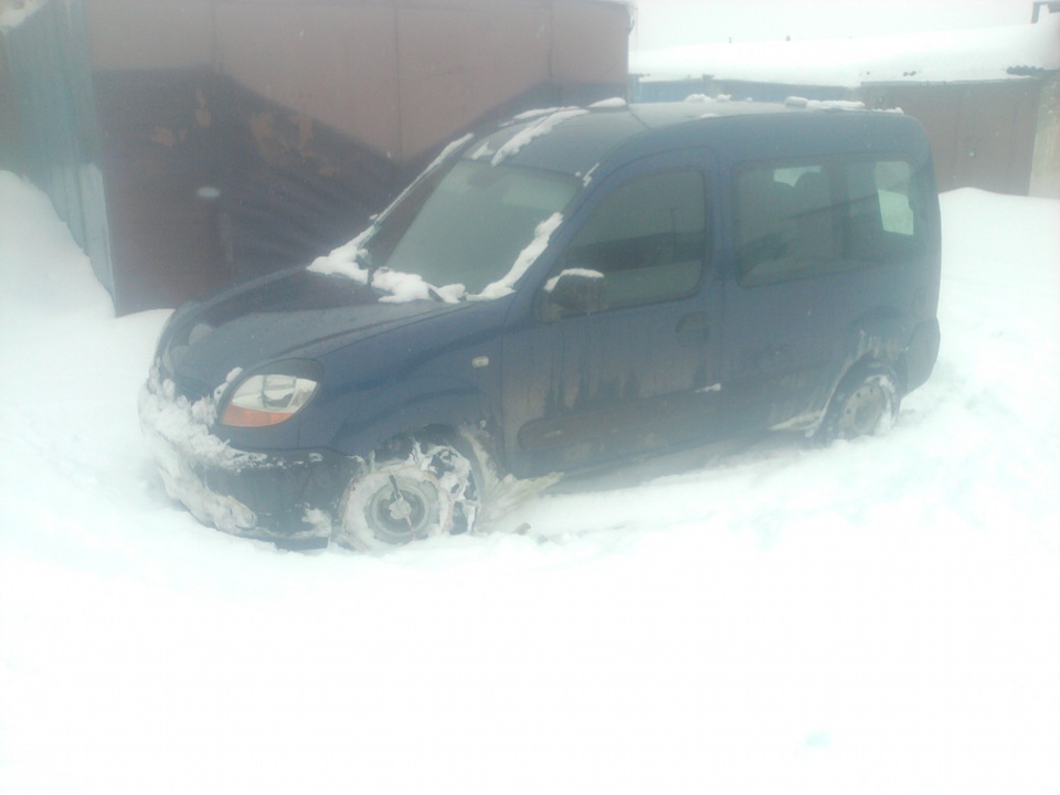 kangoo снігу не боїться. 1