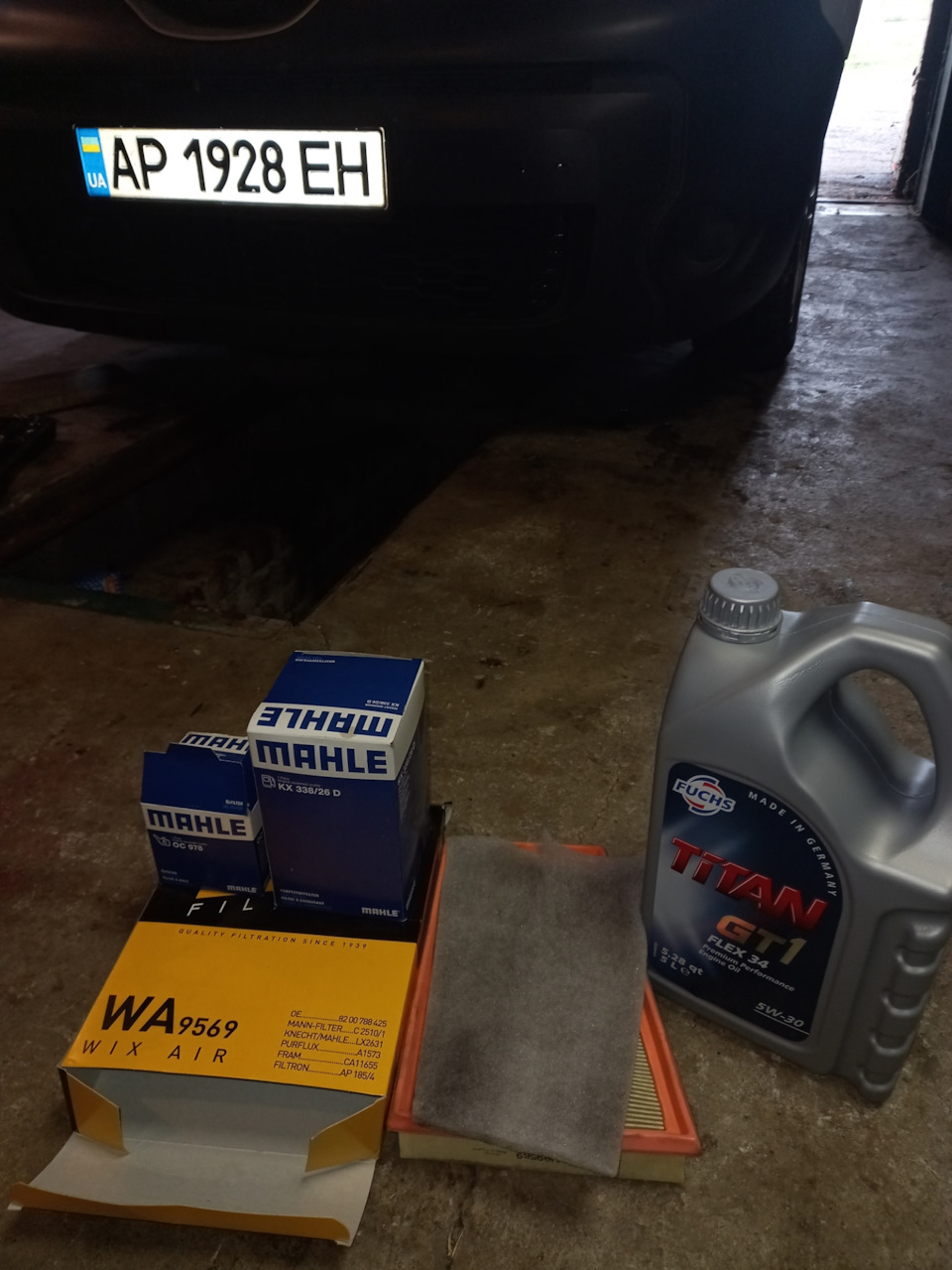 Планове ТО. Titan Gt1 FLEX 34 5W-30 RN0720 2