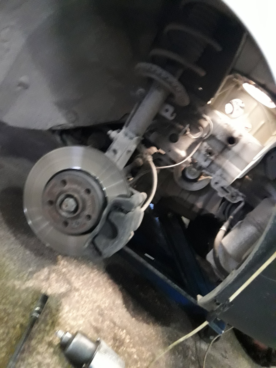 Заміна ременя грм, ролика, ременя генератора, та масла в коробці - TITAN SINTOFLUID 75w-80 5