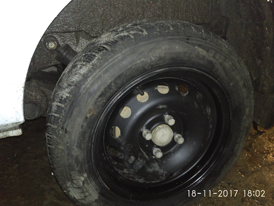 Нарешті і я змінив гуму. + Рейлінги 2