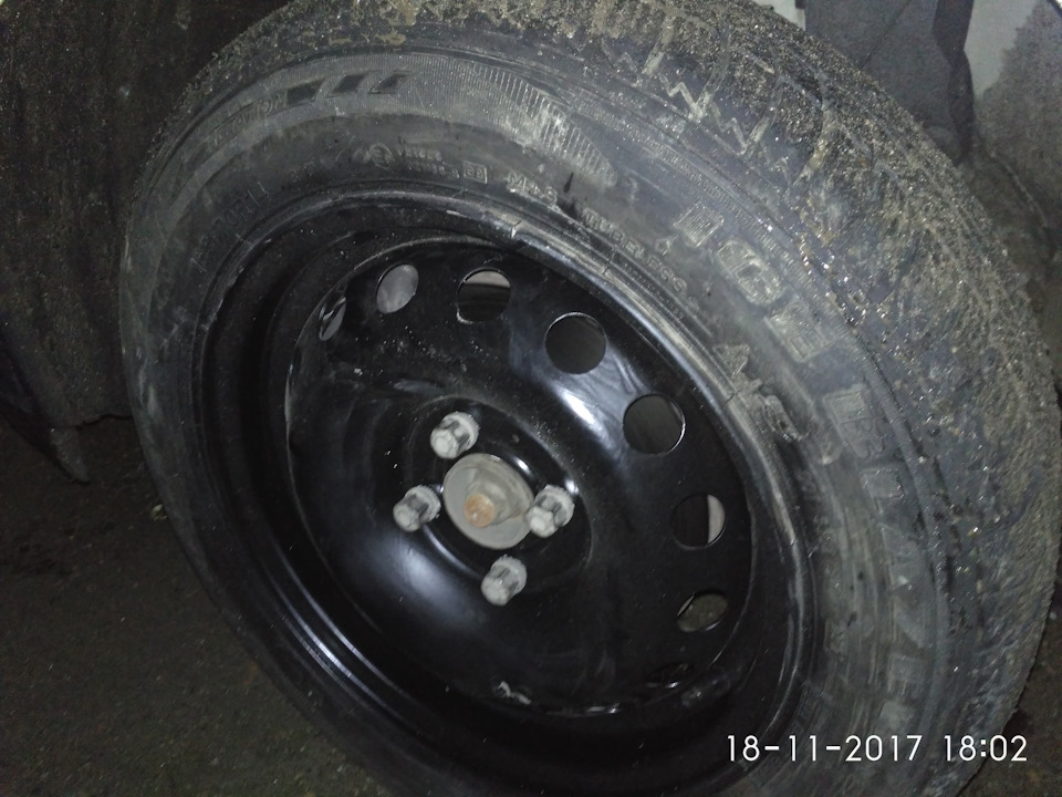 Нарешті і я змінив гуму. + Рейлінги 3