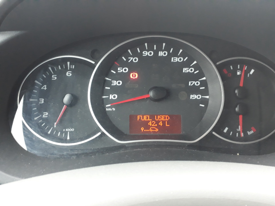 Витрата палива 5.1 взимку 2