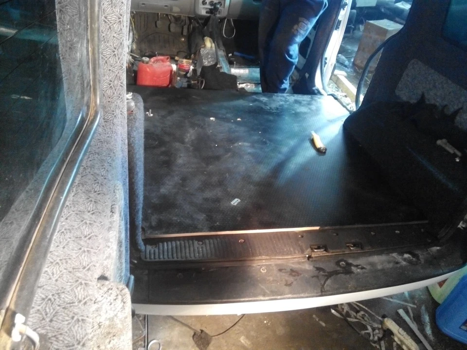 Заміна підлоги на фіатовську