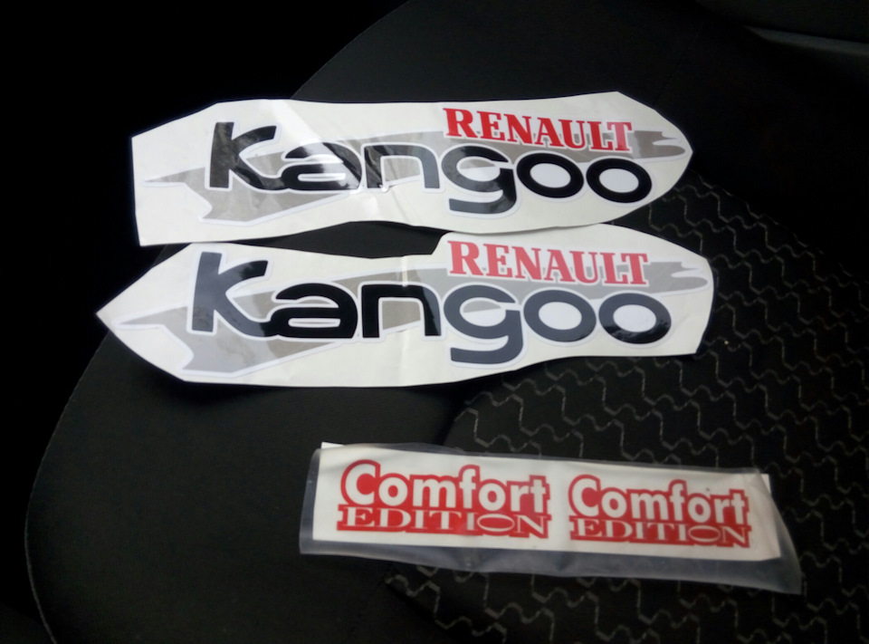 Наклейки Kangoo 1