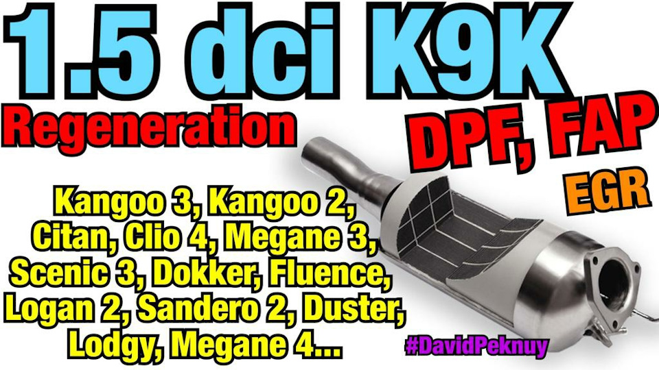 Сажевий фільтр DPF Renault Kangoo 2. Kangoo 3. Citan. Megane 3. Scenic 3. Clio 4… 1
