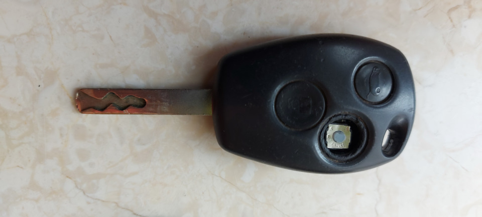 Заміна корпусу ключа Renault Kangoo 2 2