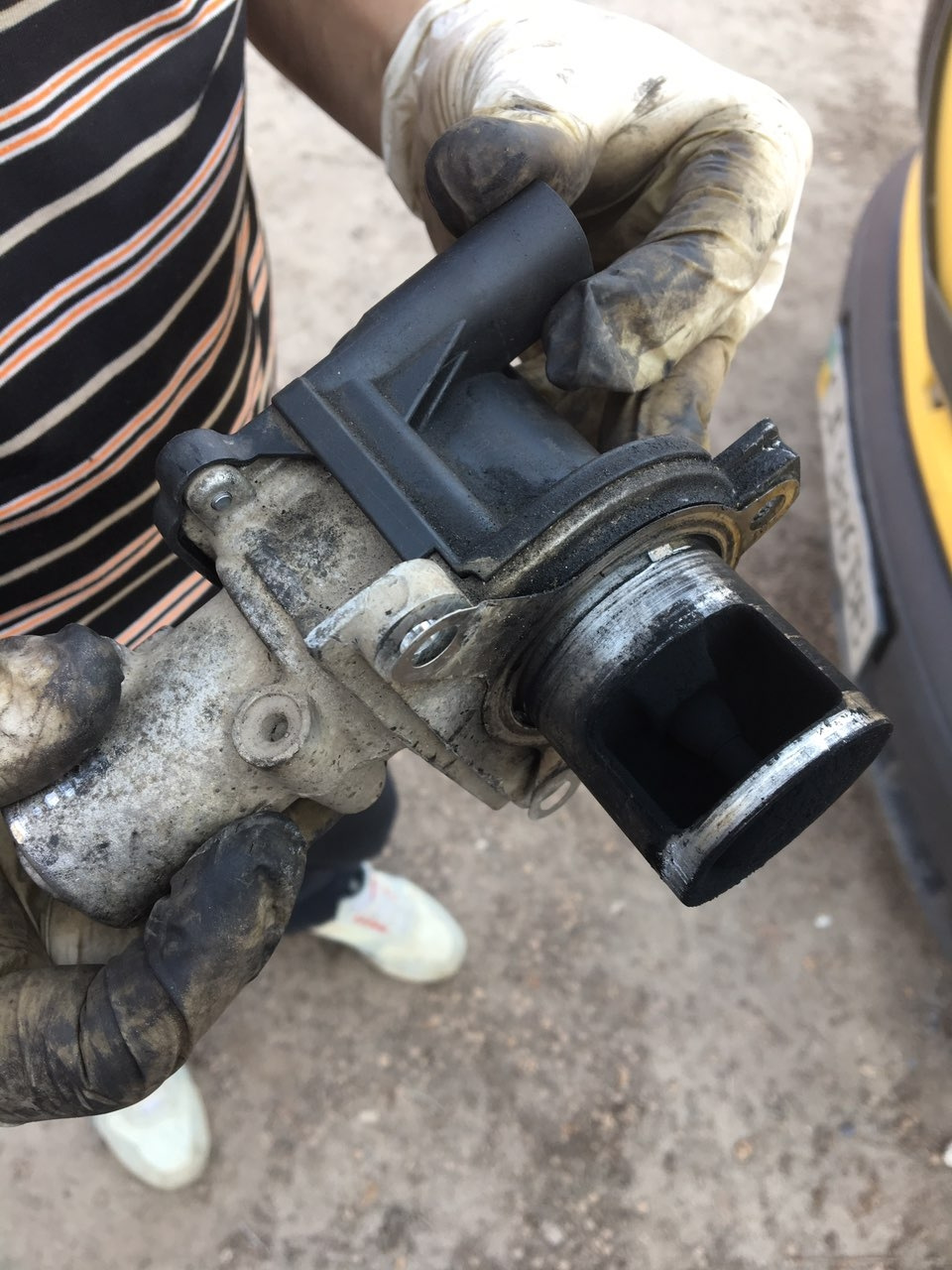 Чистка EGR 1