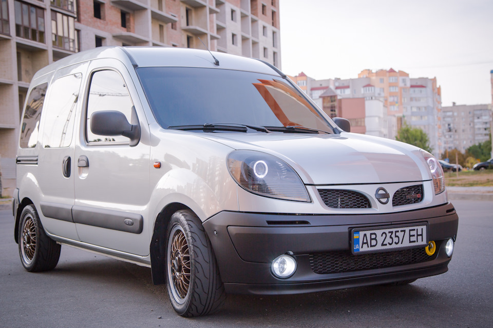 Renault Kangoo vs Nissan cubistar частина 2 4