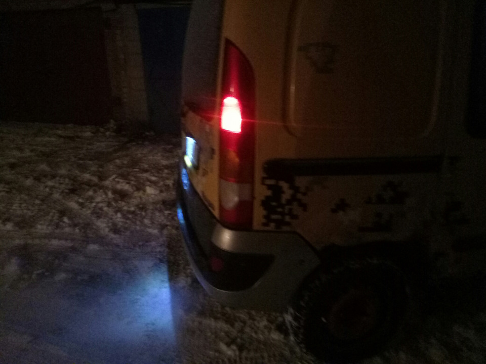 Прикладка бампера та ліхтарів від рестайлу 1