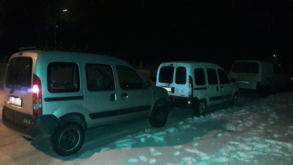 Kangoo 4x4 VS Kangoo standart 5