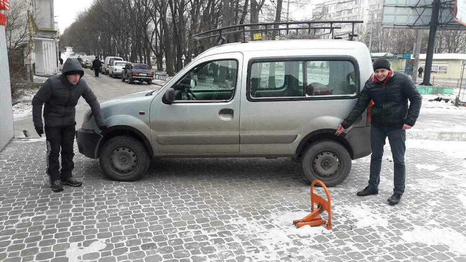 Накладки на арки Renault Kangoo 1