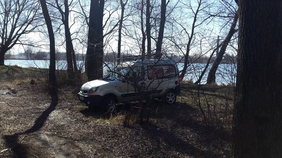 Відкрив сезон. Renault Kangoo 4x4 або Миша на шашликах ... 5