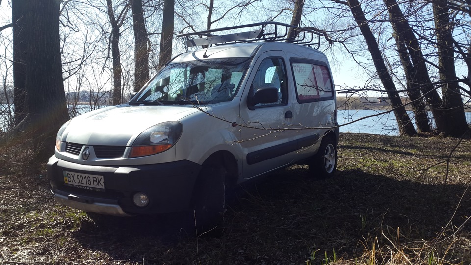 Відкрив сезон. Renault Kangoo 4x4 або Миша на шашликах ... 4