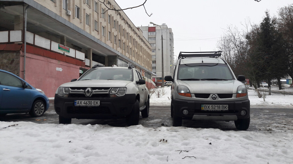 Renault Duster 4x4 VS Renault Kangoo 4x4 3